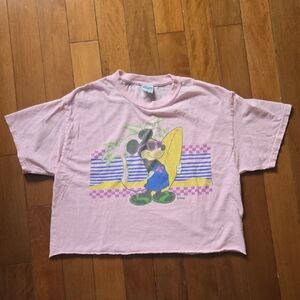 Junk Food Clothing Pink Short Sleeve Tee